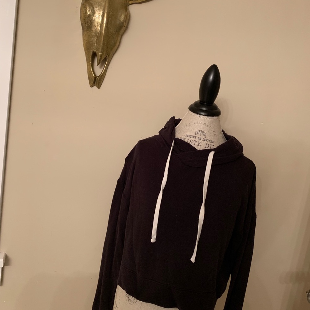 Black hoodie